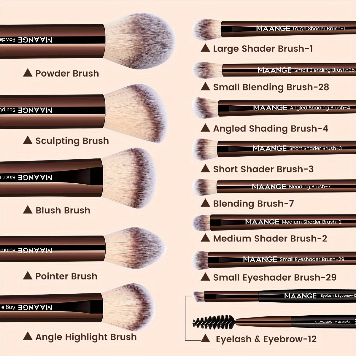 13-Piece Makeup Brush Set